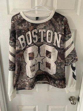 Camouflage WOMENS BIG CITY TOP